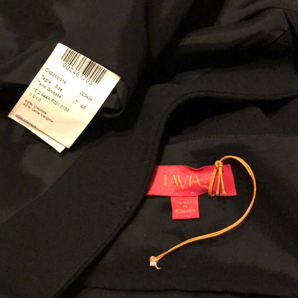 LAVIA Sleeveless  Sheath Dress Black Size IT 46 - Picture 8 of 8